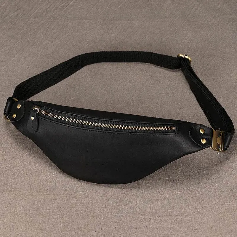 VacationGrabs Hands-Free Leather Fanny Pack for Travel