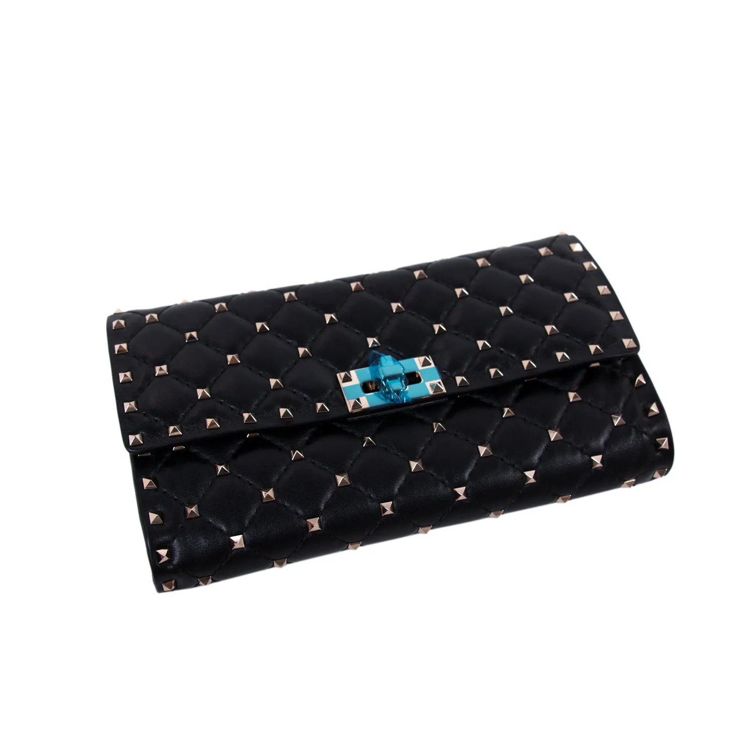 Valentino Rockstud Spike Wallet on Chain