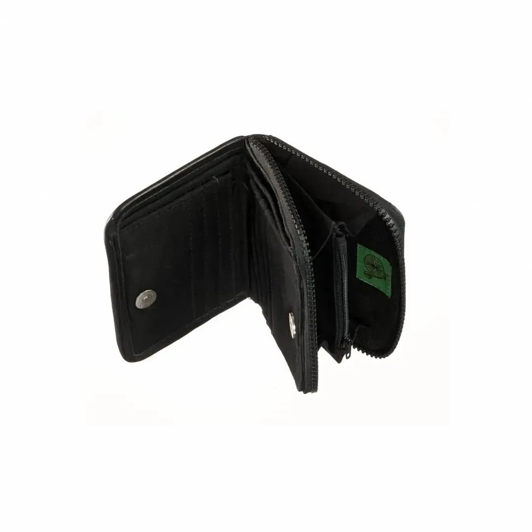 Vegan Upcycled Peak Wallet