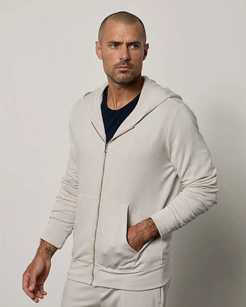 VELVET BY GRAHAM & SPENCER | Rodan Luxe Fleece Zip Hoodie