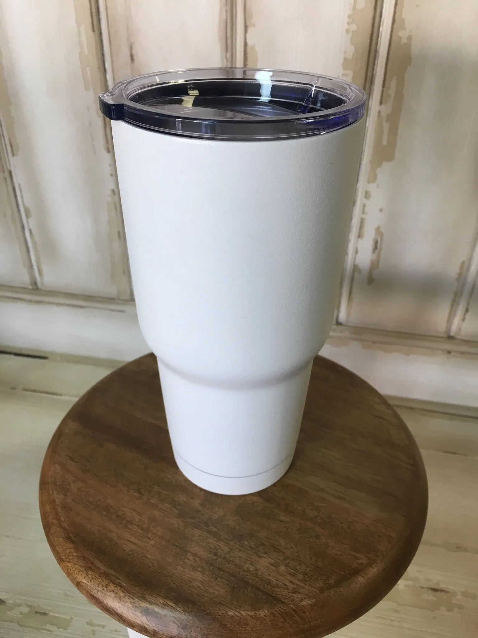 White 30 oz Our Cups