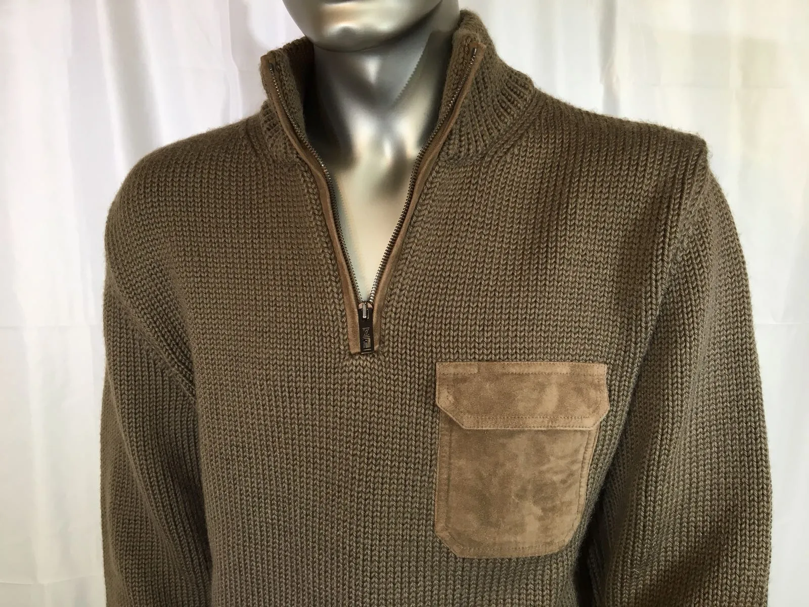 Wool Blend Pullover Sweater