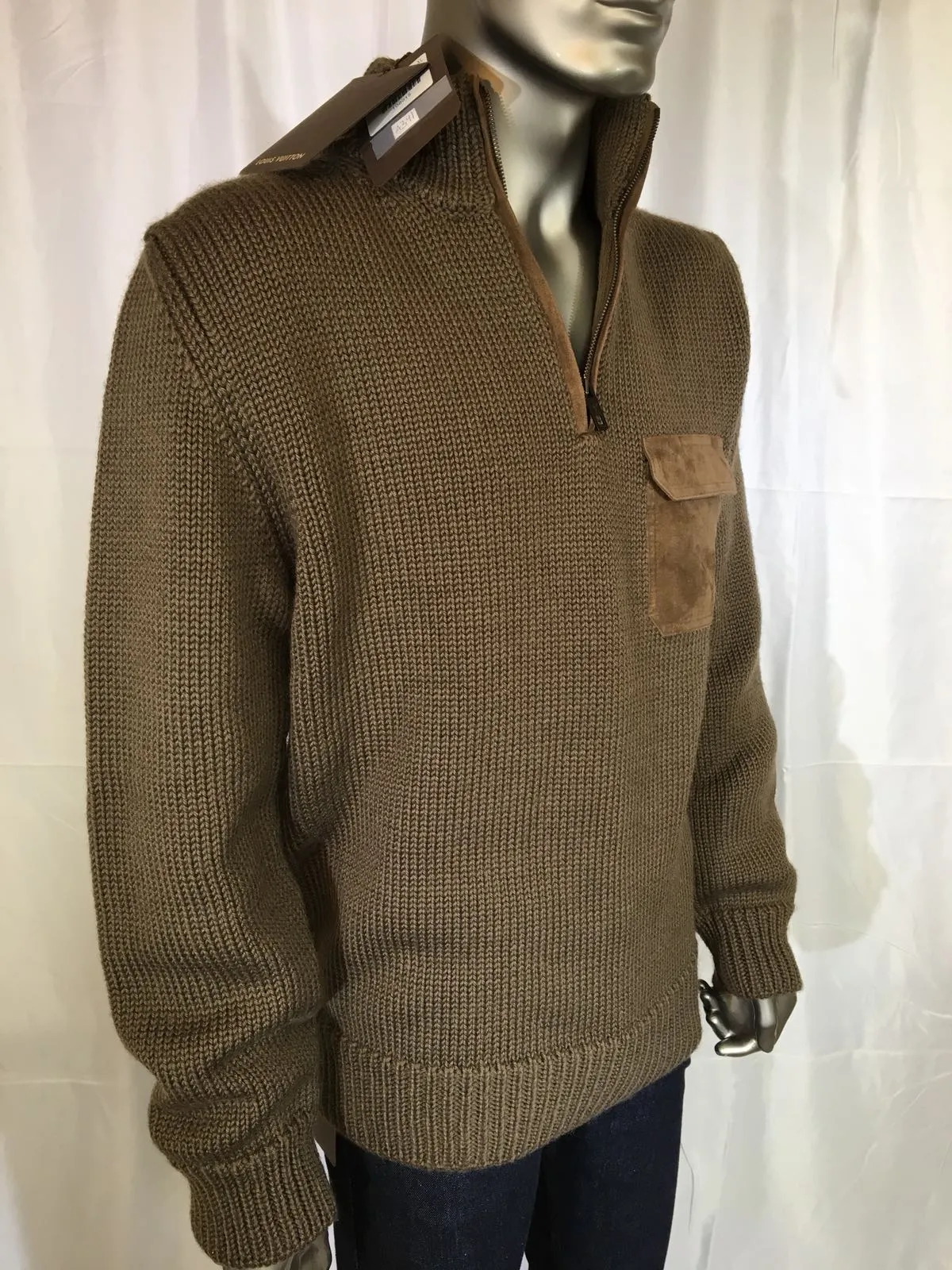 Wool Blend Pullover Sweater