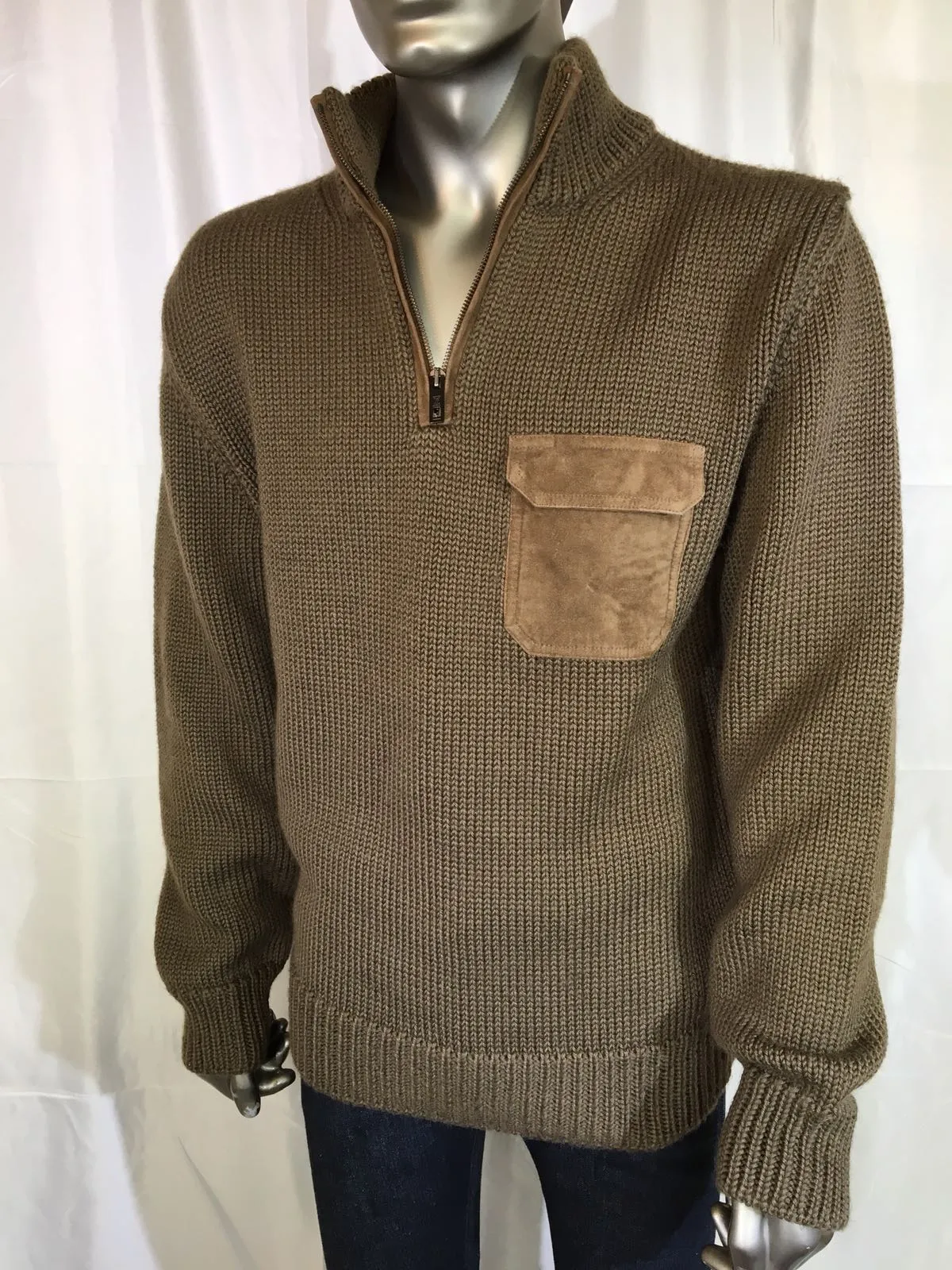 Wool Blend Pullover Sweater